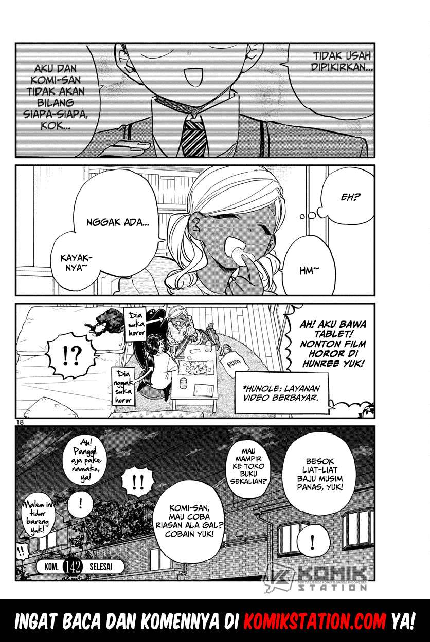 Komi-san wa Komyushou Desu Chapter 142 - halaman 20