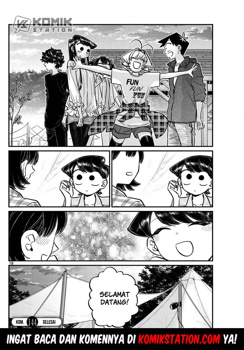 Komi-san wa Komyushou Desu Chapter 144 - halaman 20
