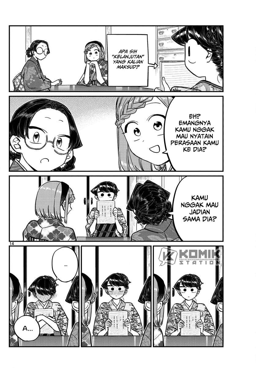 Komi-san wa Komyushou Desu Chapter 149 - halaman 16