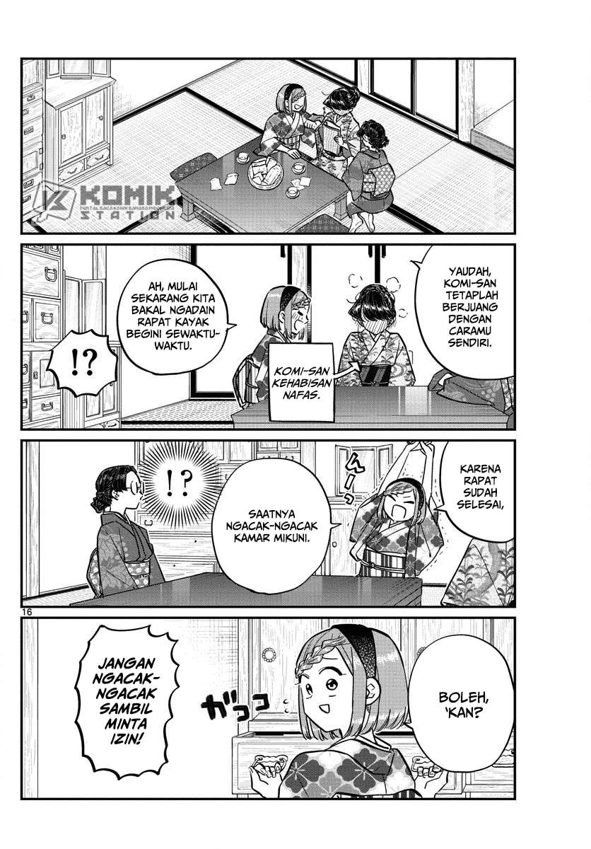 Komi-san wa Komyushou Desu Chapter 149 - halaman 18