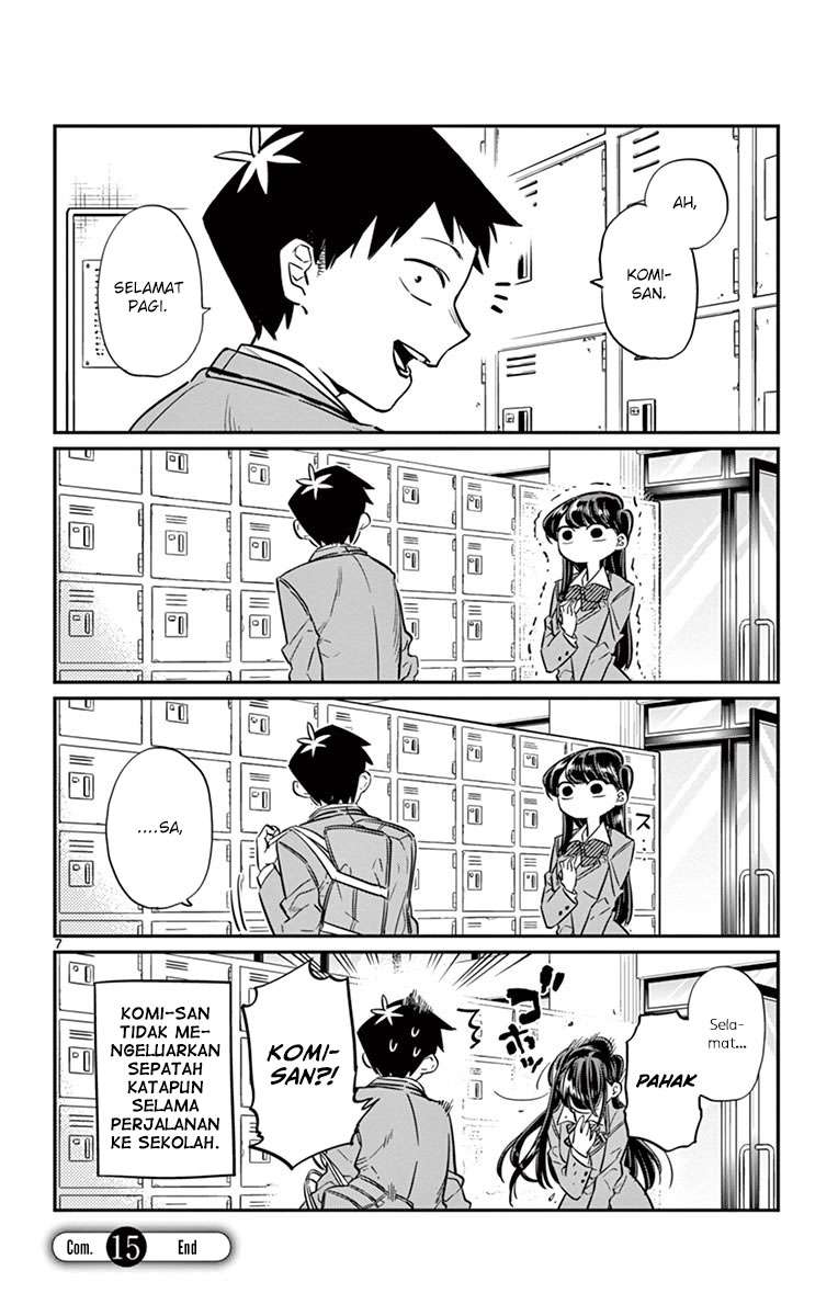 Komi-san wa Komyushou Desu Chapter 15 - halaman 9