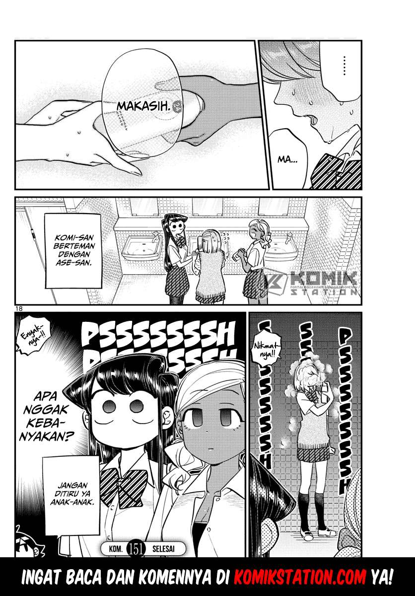 Komi-san wa Komyushou Desu Chapter 151 - halaman 14