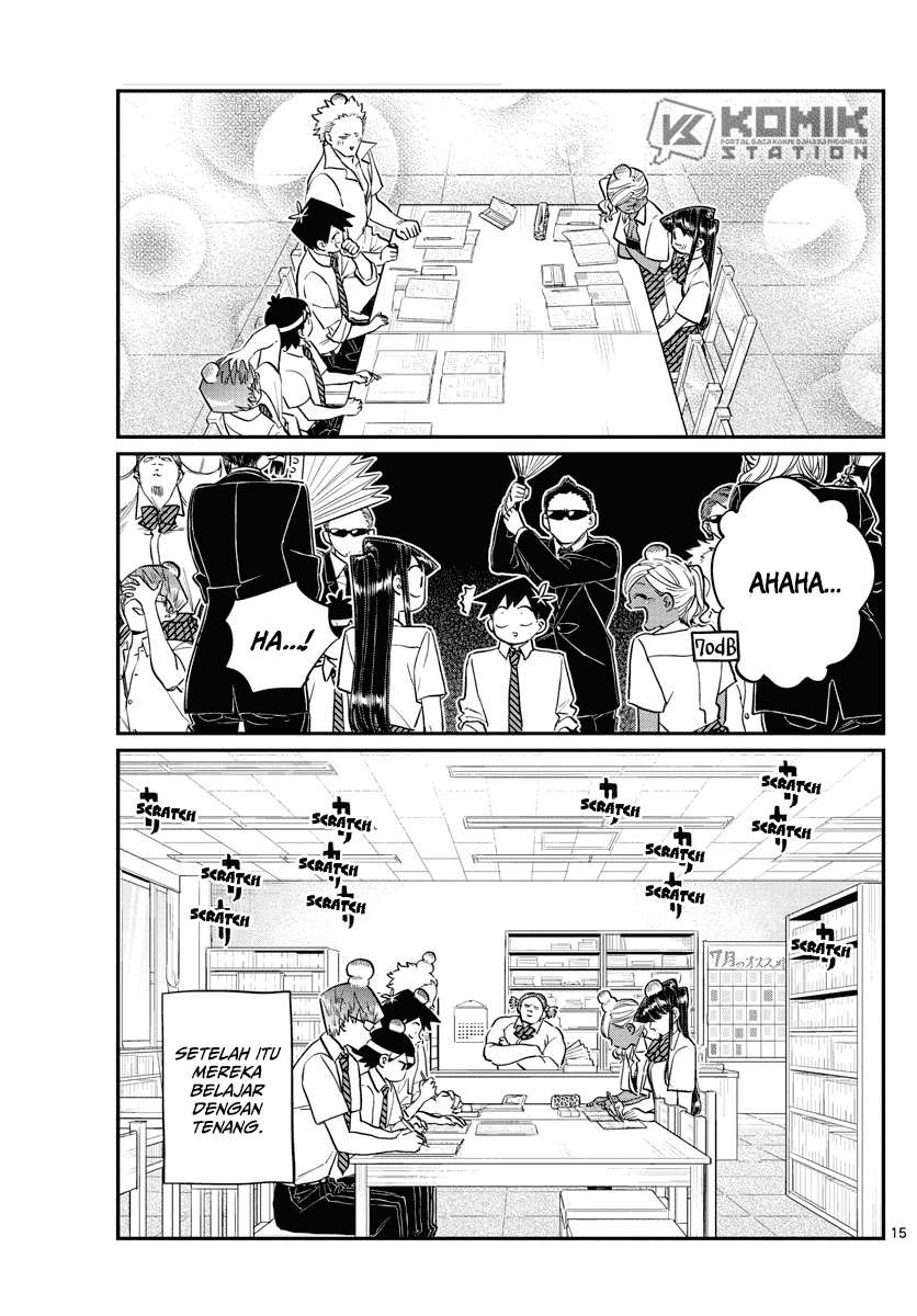 Komi-san wa Komyushou Desu Chapter 159 - halaman 17