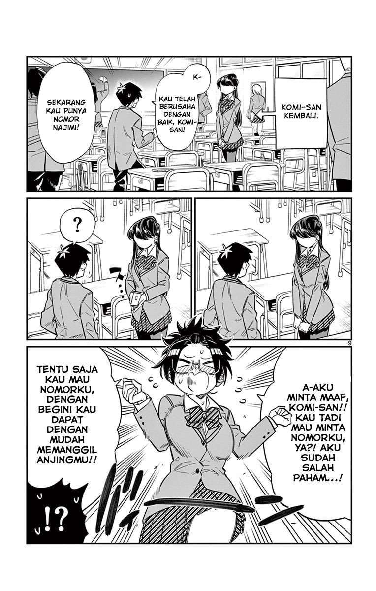 Komi-san wa Komyushou Desu Chapter 16 - halaman 10