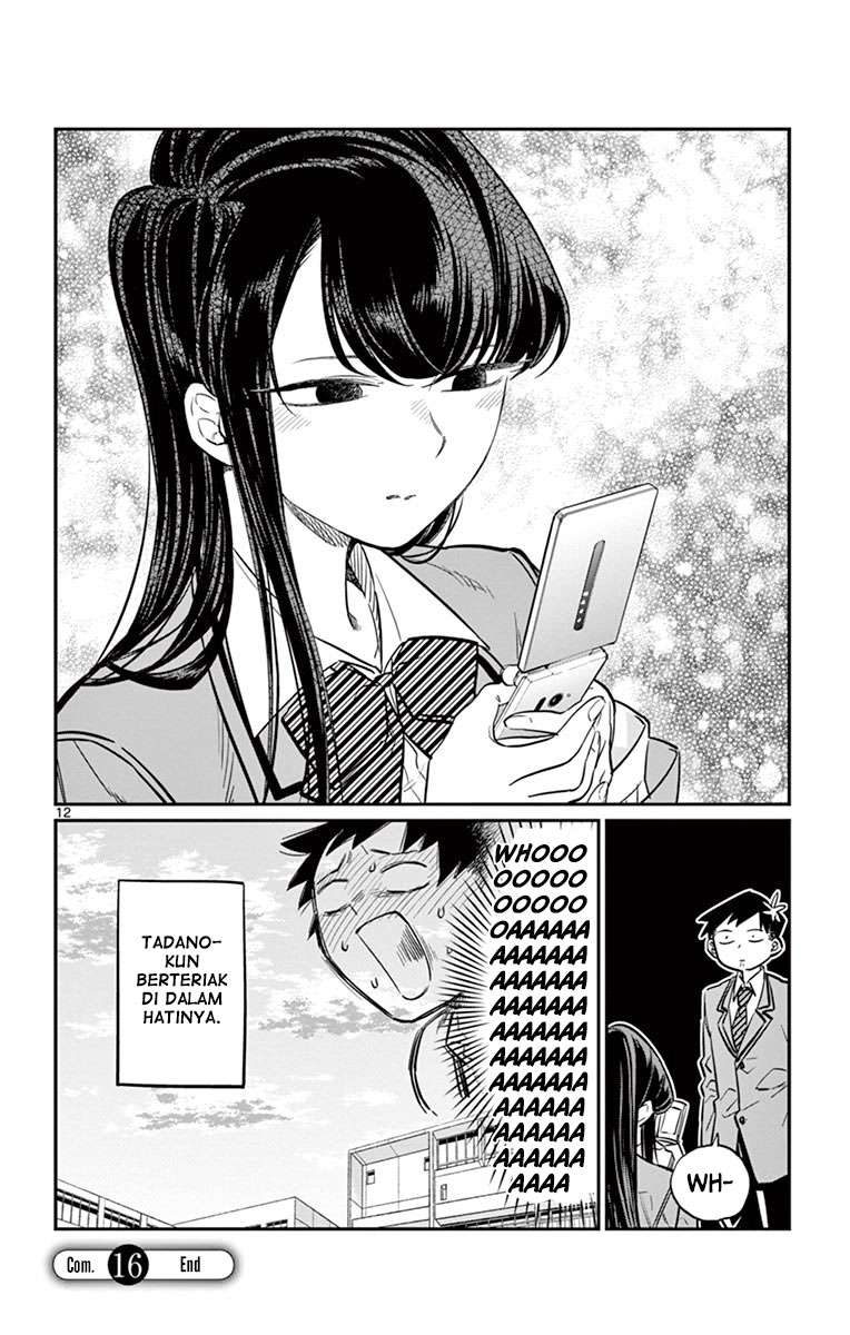 Komi-san wa Komyushou Desu Chapter 16 - halaman 13