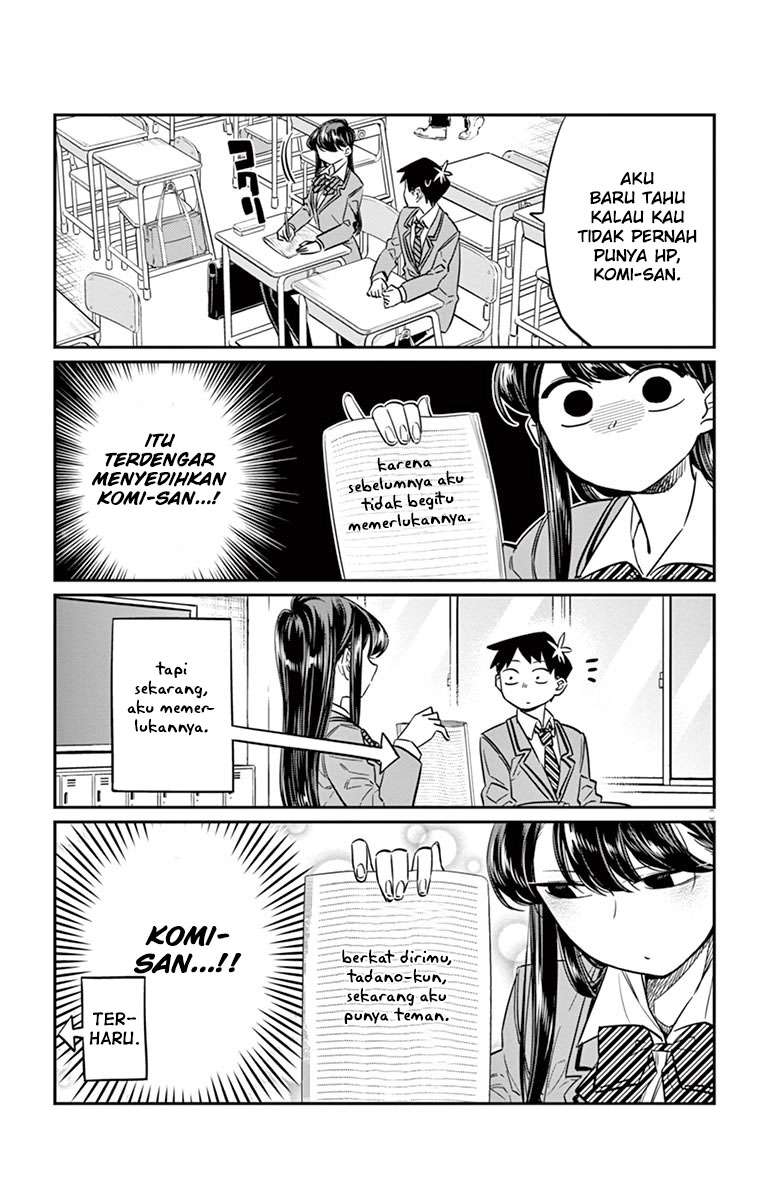 Komi-san wa Komyushou Desu Chapter 16 - halaman 4