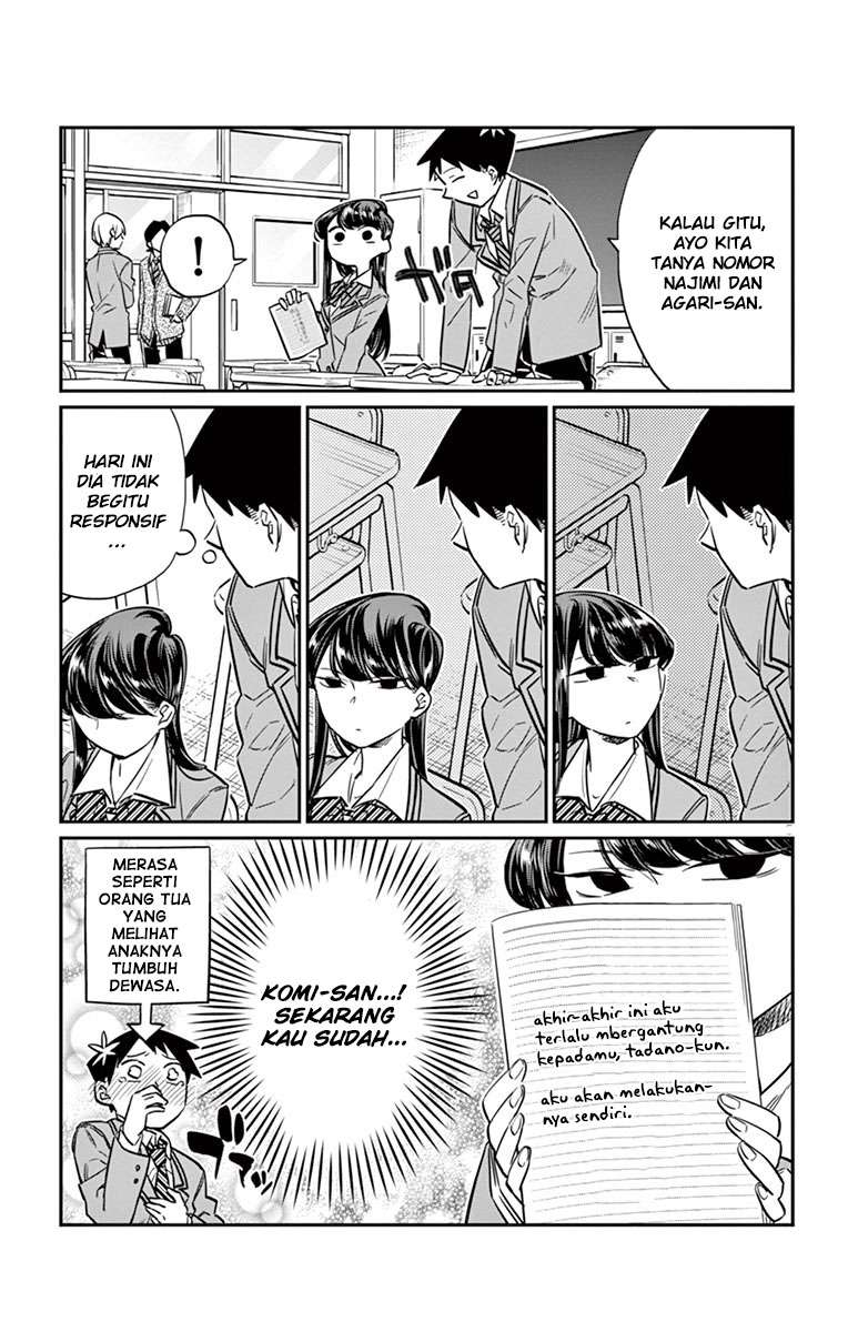 Komi-san wa Komyushou Desu Chapter 16 - halaman 6