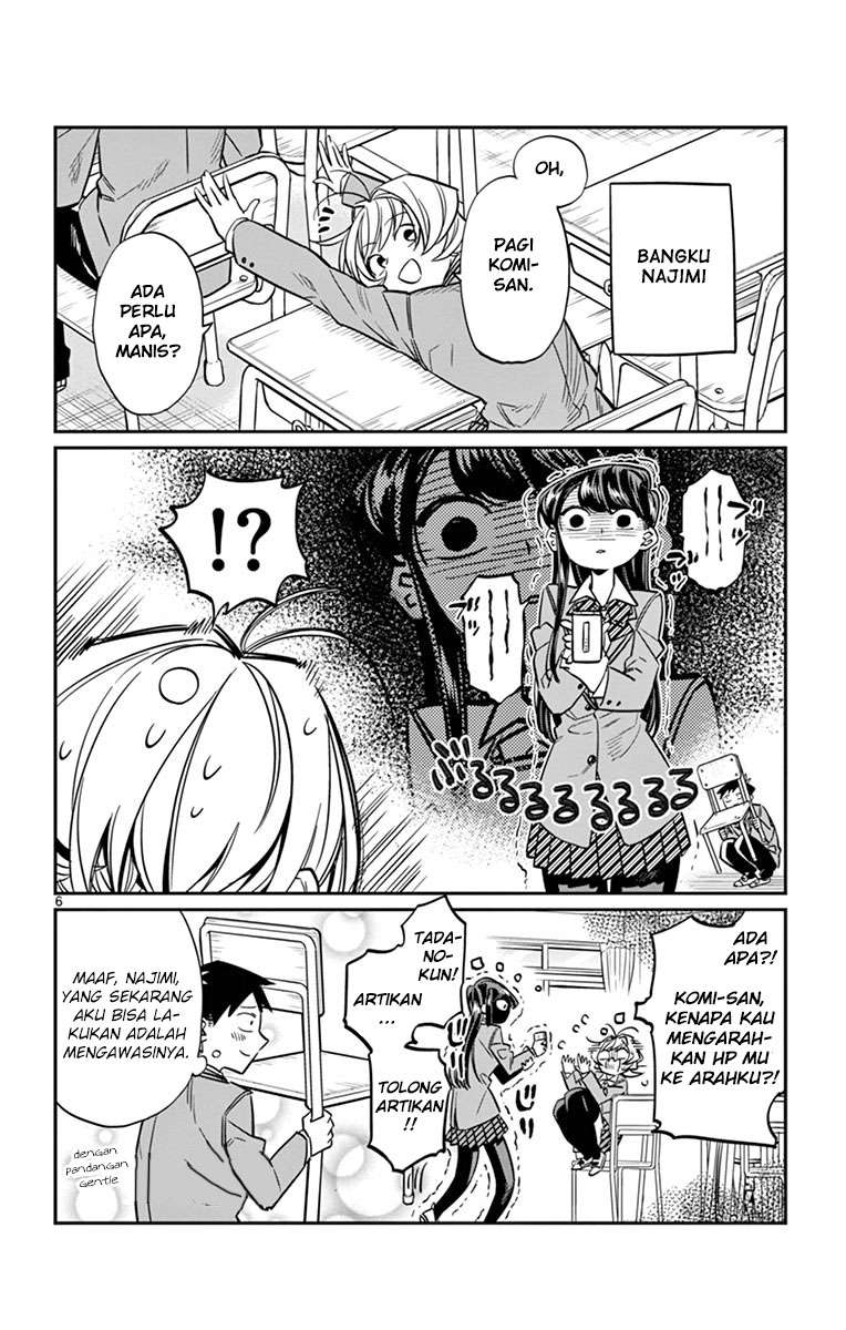 Komi-san wa Komyushou Desu Chapter 16 - halaman 7