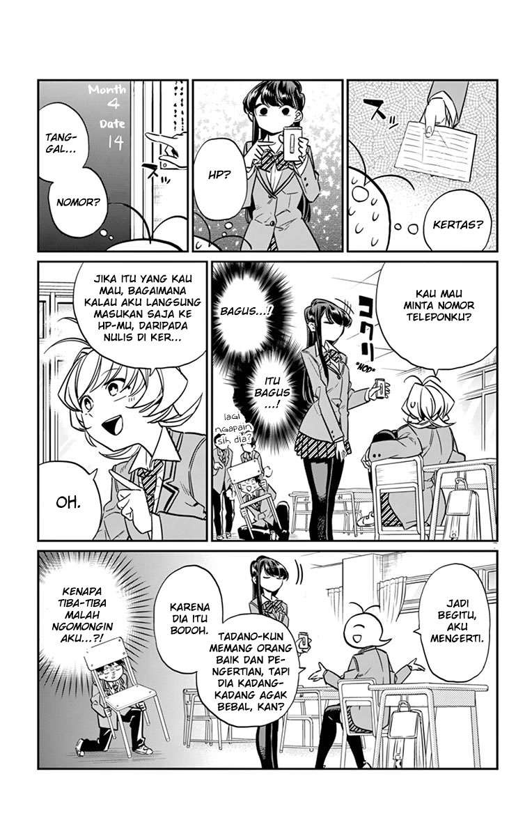 Komi-san wa Komyushou Desu Chapter 16 - halaman 8