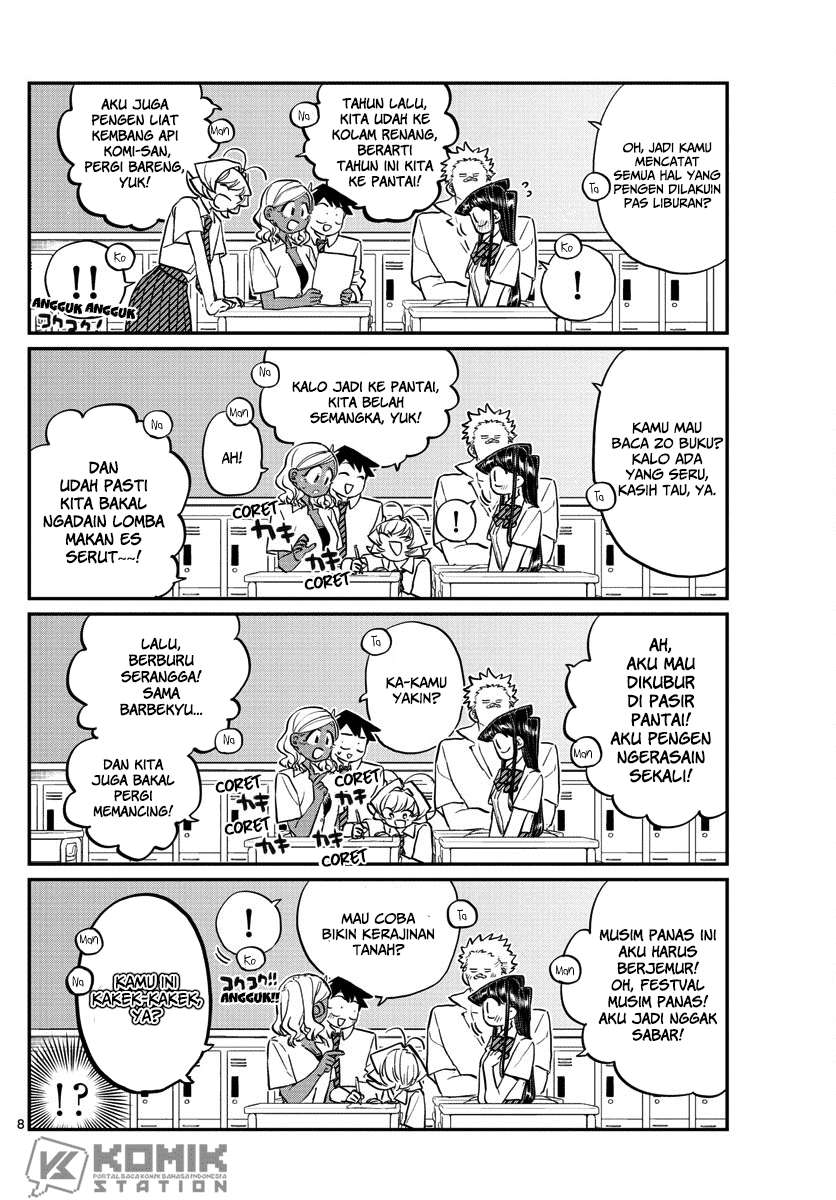 Komi-san wa Komyushou Desu Chapter 160 - halaman 10