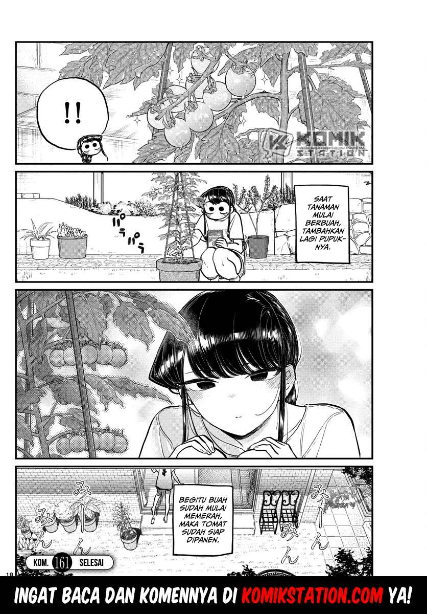 Komi-san wa Komyushou Desu Chapter 161 - halaman 8