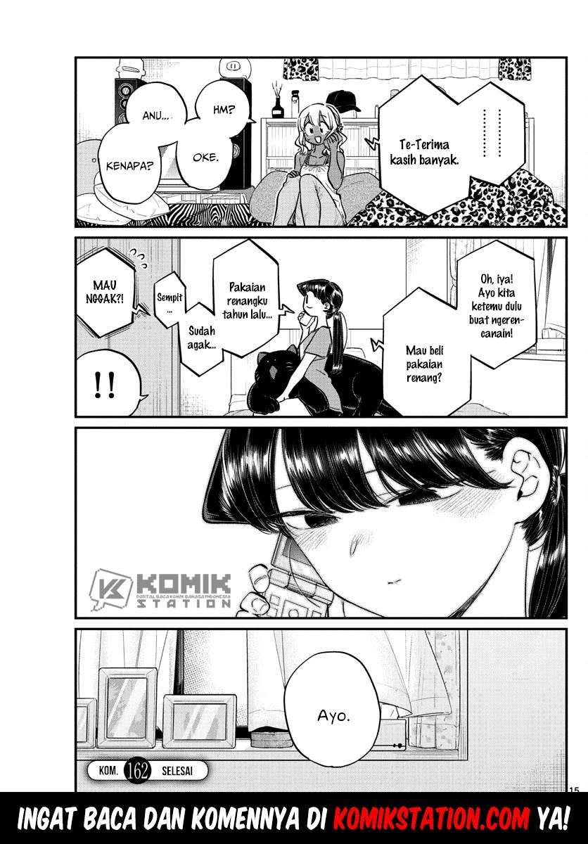 Komi-san wa Komyushou Desu Chapter 162 - halaman 17