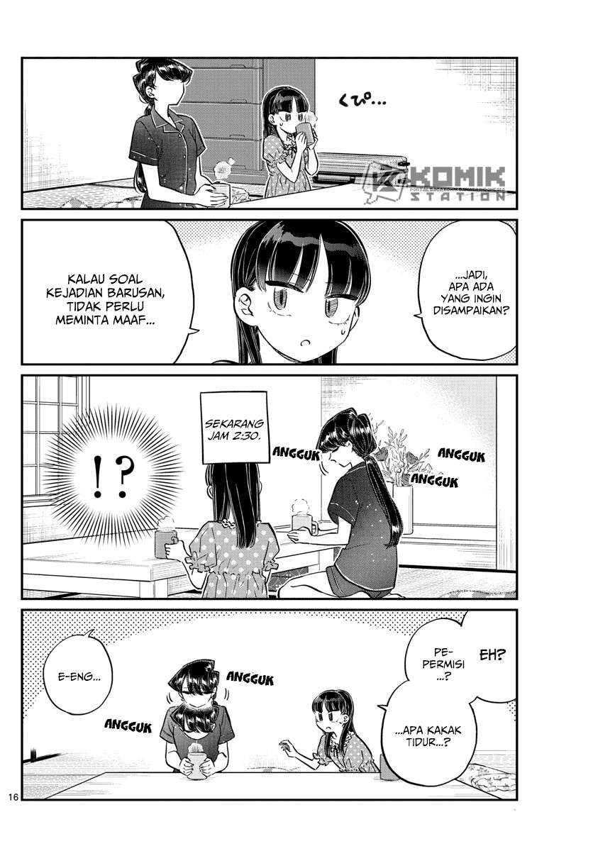 Komi-san wa Komyushou Desu Chapter 168 - halaman 18