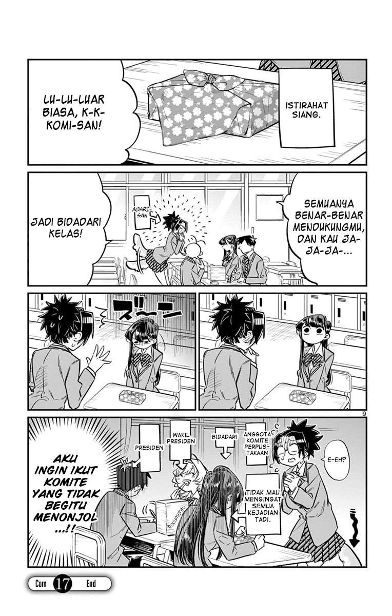 Komi-san wa Komyushou Desu Chapter 17 - halaman 10