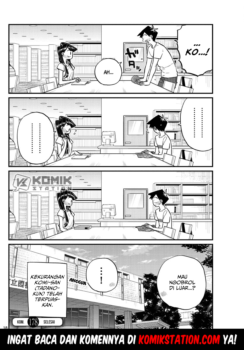 Komi-san wa Komyushou Desu Chapter 178 - halaman 20