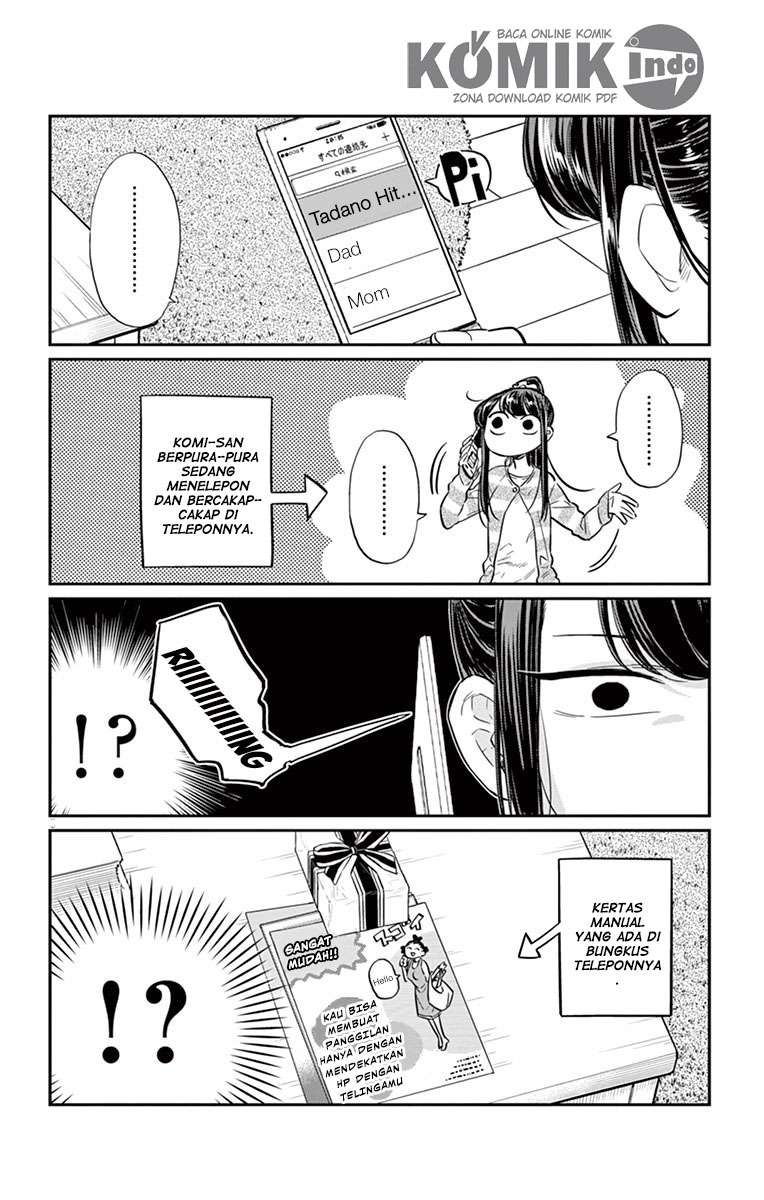 Komi-san wa Komyushou Desu Chapter 18 - halaman 5