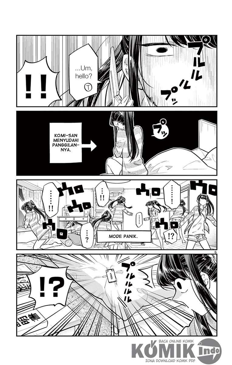 Komi-san wa Komyushou Desu Chapter 18 - halaman 6