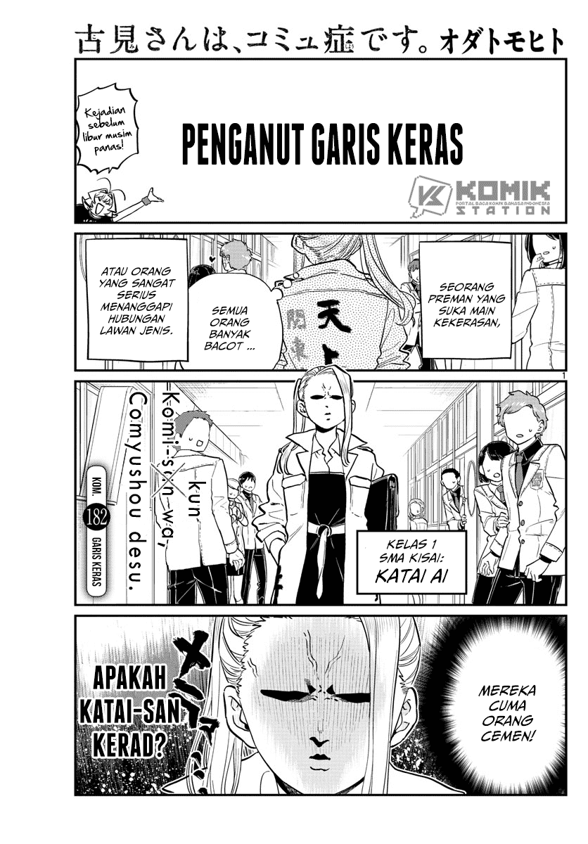 Komi-san wa Komyushou Desu Chapter 182 - halaman 2