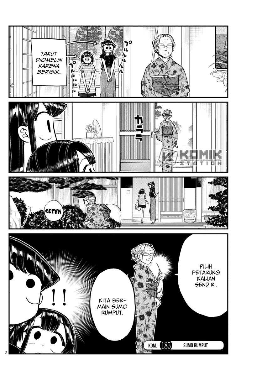 Komi-san wa Komyushou Desu Chapter 185 - halaman 4