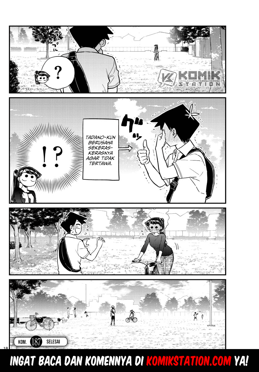 Komi-san wa Komyushou Desu Chapter 187 - halaman 21