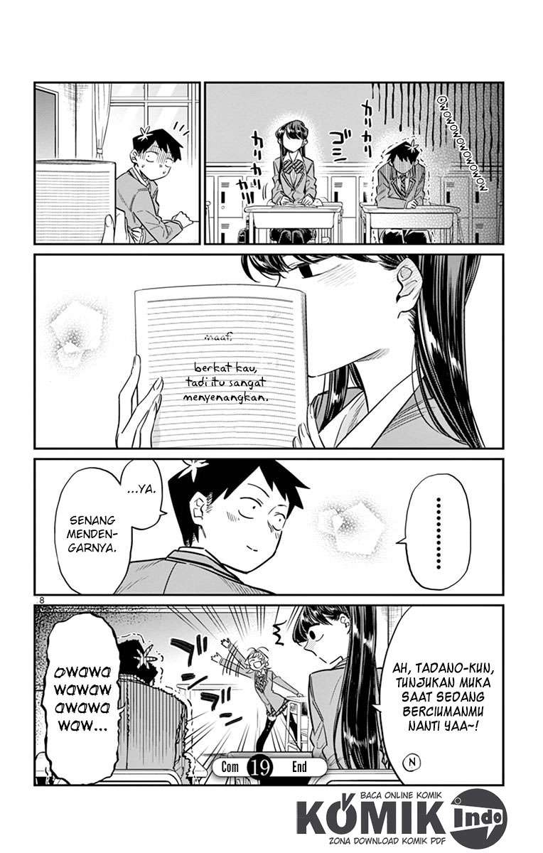 Komi-san wa Komyushou Desu Chapter 19 - halaman 19