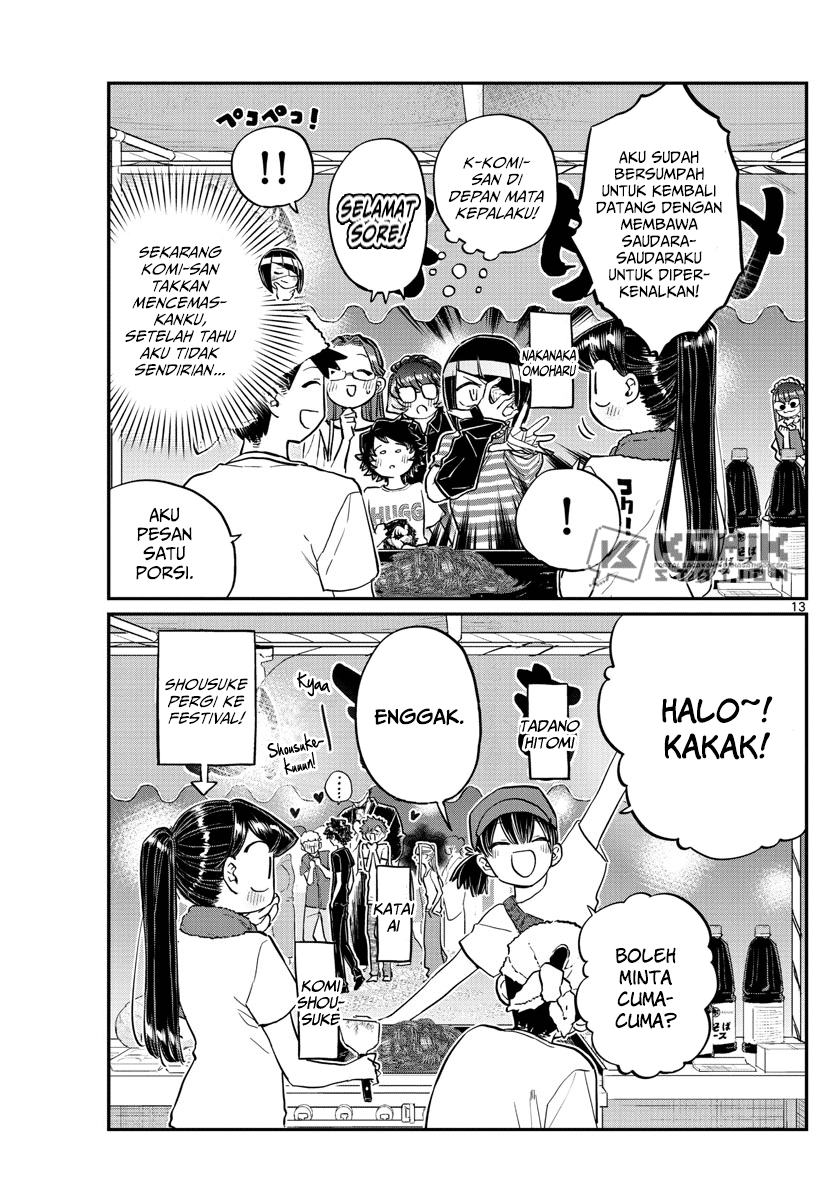 Komi-san wa Komyushou Desu Chapter 193 - halaman 15