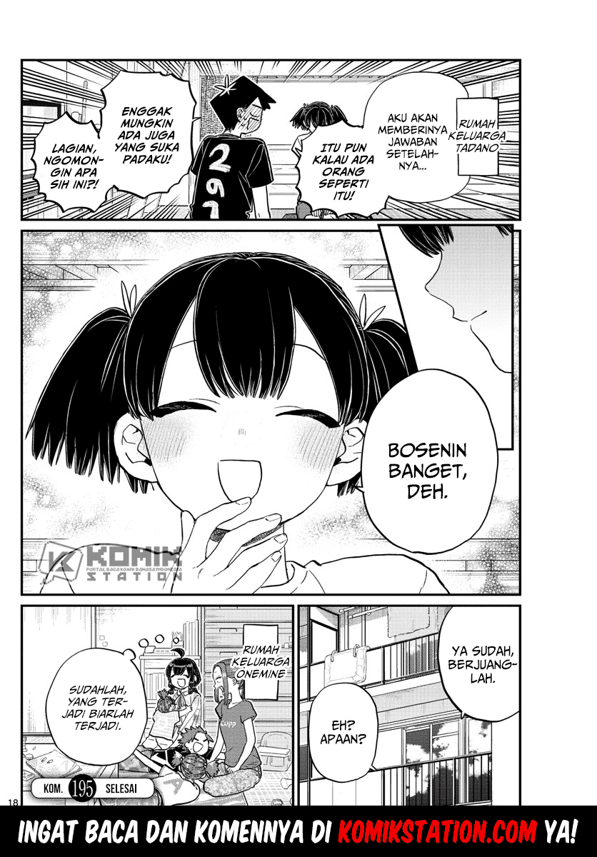 Komi-san wa Komyushou Desu Chapter 195 - halaman 20