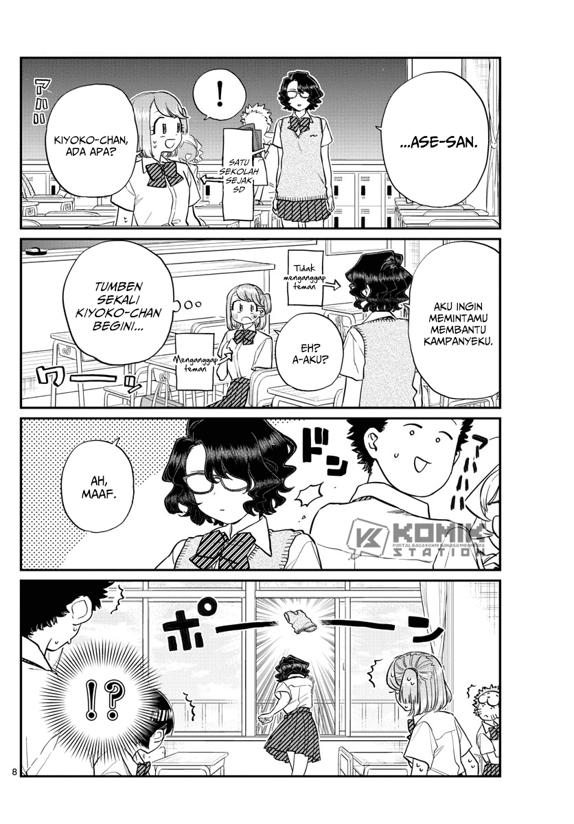 Komi-san wa Komyushou Desu Chapter 196.1 - halaman 10