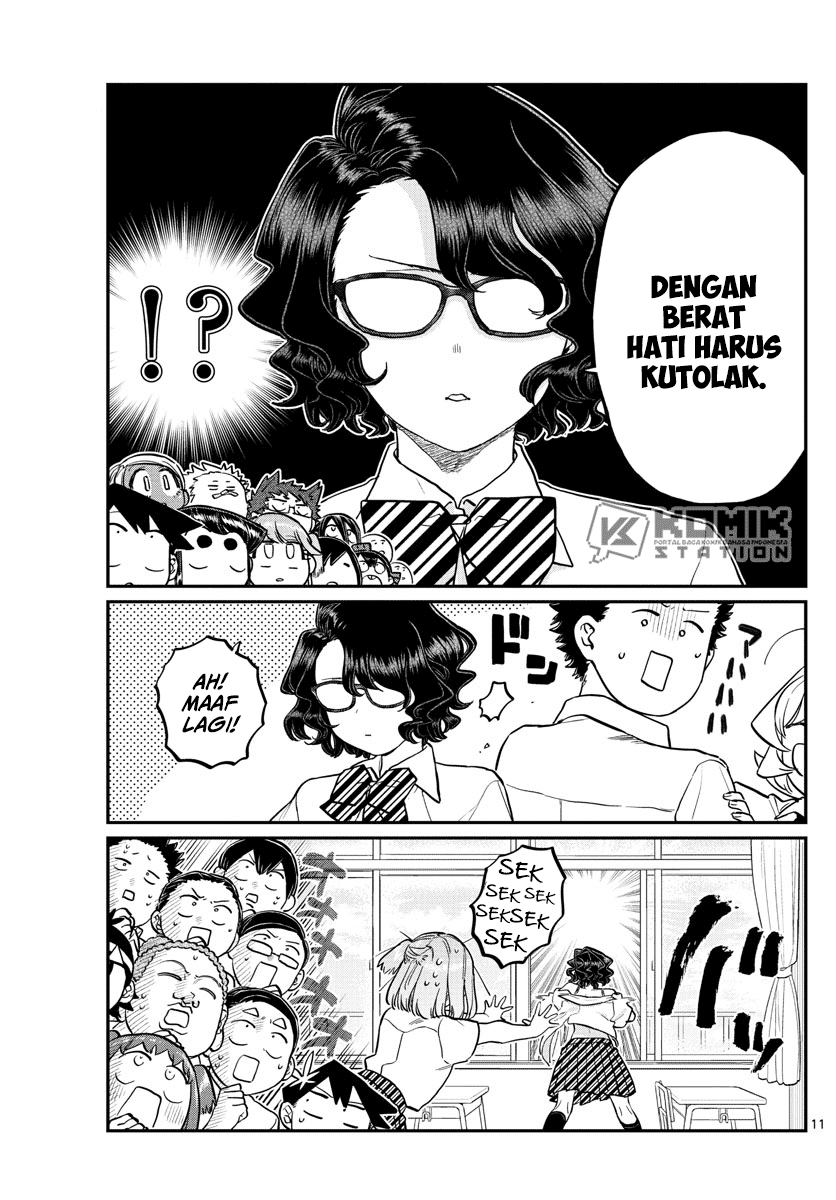 Komi-san wa Komyushou Desu Chapter 196.1 - halaman 13