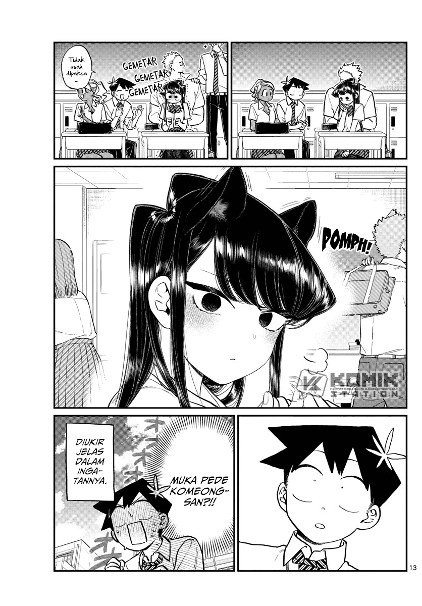 Komi-san wa Komyushou Desu Chapter 196.1 - halaman 15