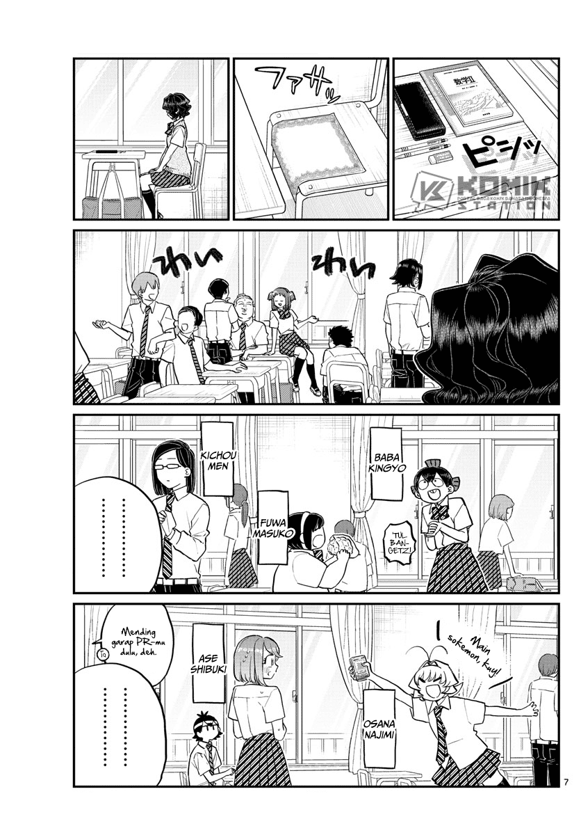 Komi-san wa Komyushou Desu Chapter 196.1 - halaman 9