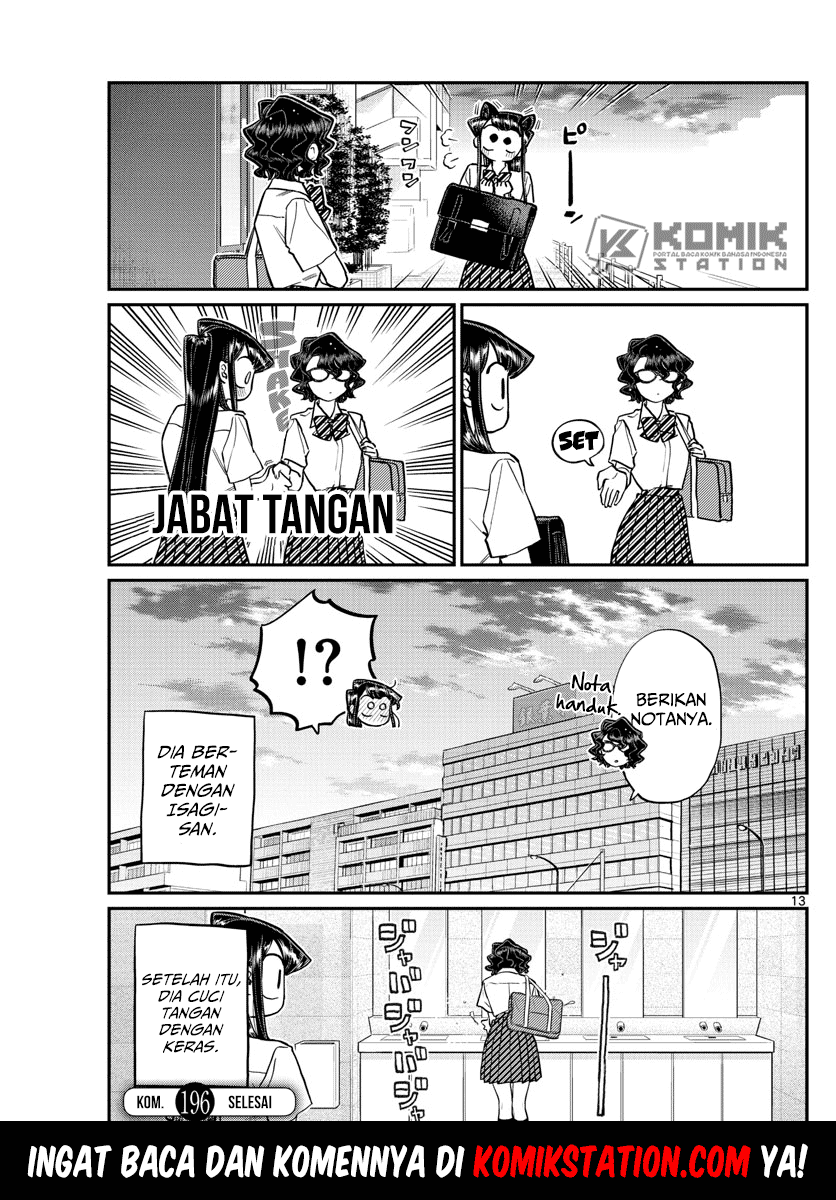 Komi-san wa Komyushou Desu Chapter 196.2 - halaman 15