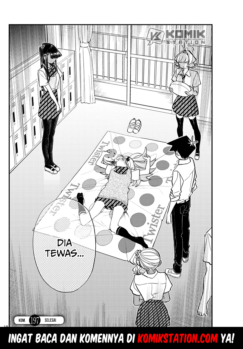 Komi-san wa Komyushou Desu Chapter 197 - halaman 6