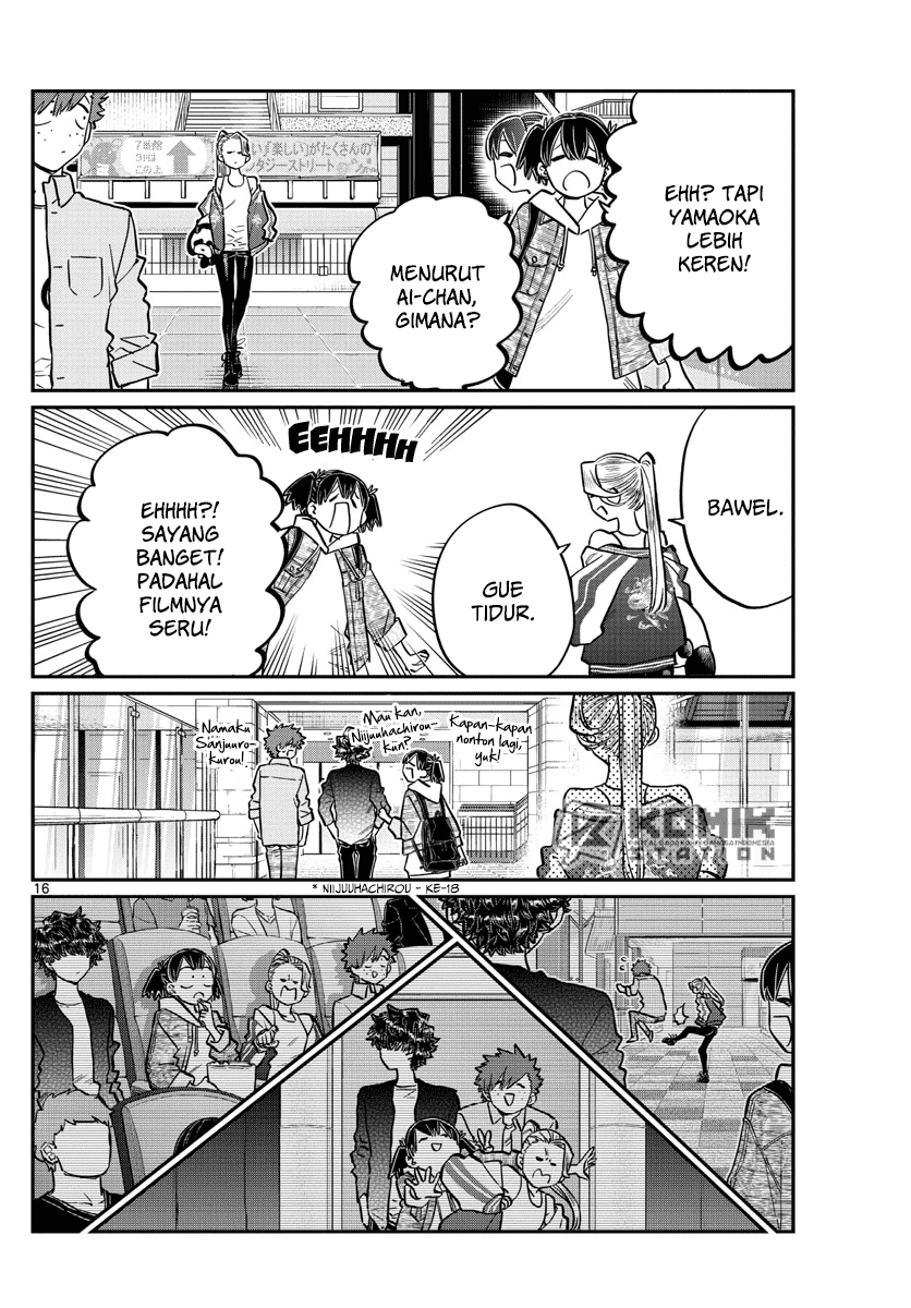 Komi-san wa Komyushou Desu Chapter 198 - halaman 18