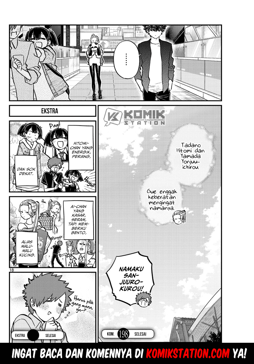Komi-san wa Komyushou Desu Chapter 198 - halaman 20