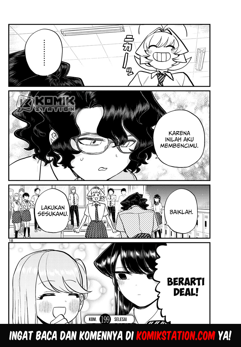 Komi-san wa Komyushou Desu Chapter 199 - halaman 20