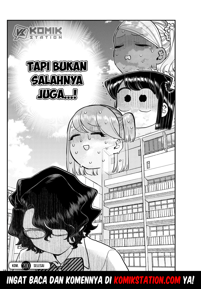 Komi-san wa Komyushou Desu Chapter 200 - halaman 20