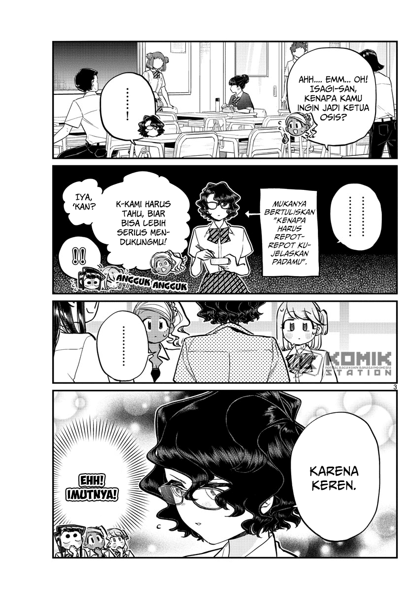 Komi-san wa Komyushou Desu Chapter 200 - halaman 5