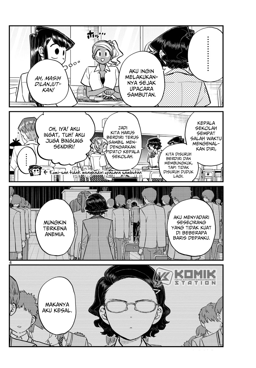 Komi-san wa Komyushou Desu Chapter 200 - halaman 6