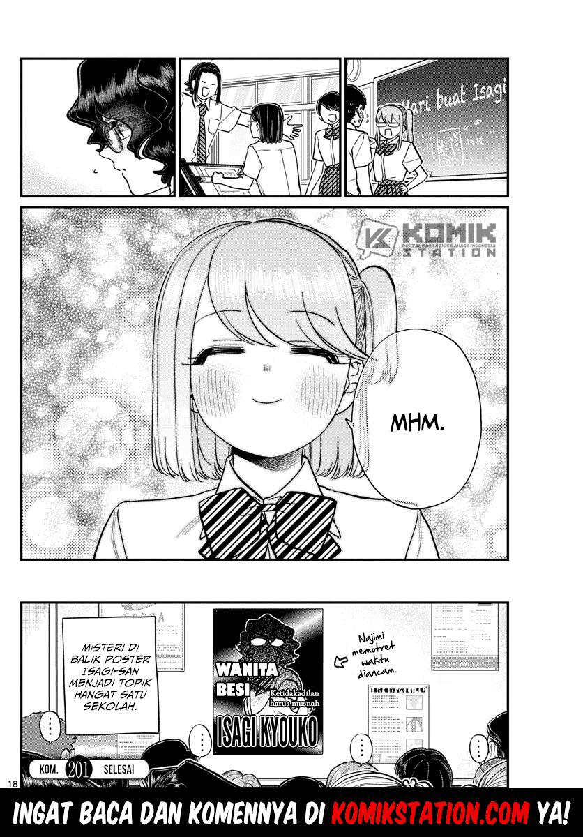 Komi-san wa Komyushou Desu Chapter 201 - halaman 20