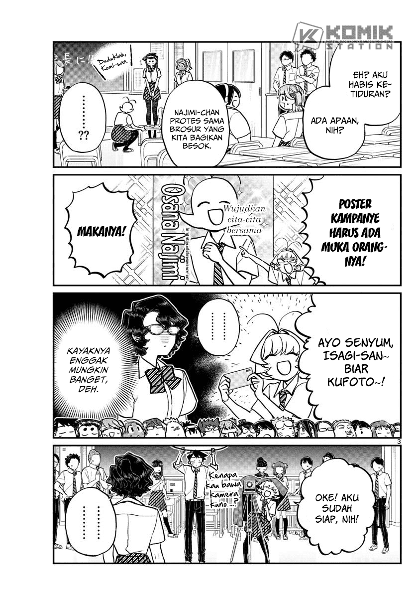 Komi-san wa Komyushou Desu Chapter 201 - halaman 5