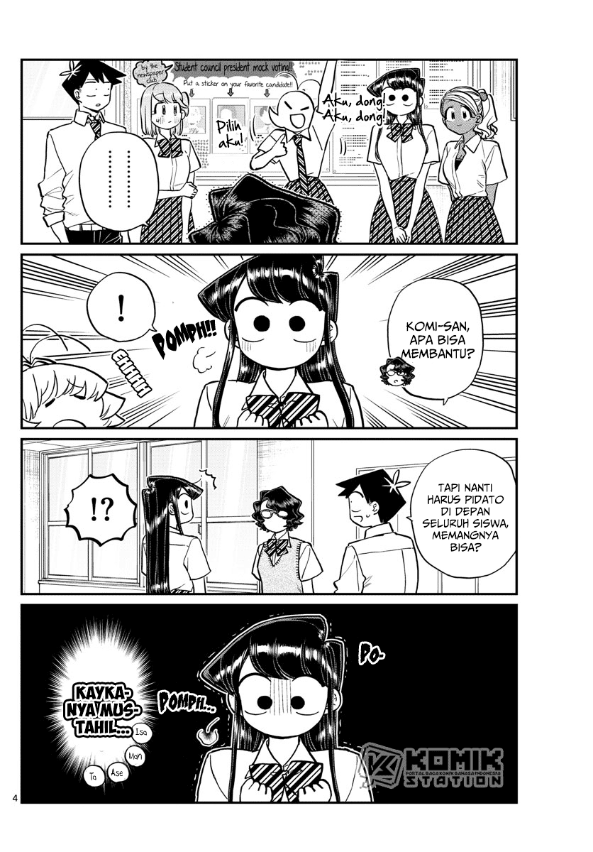Komi-san wa Komyushou Desu Chapter 202 - halaman 6