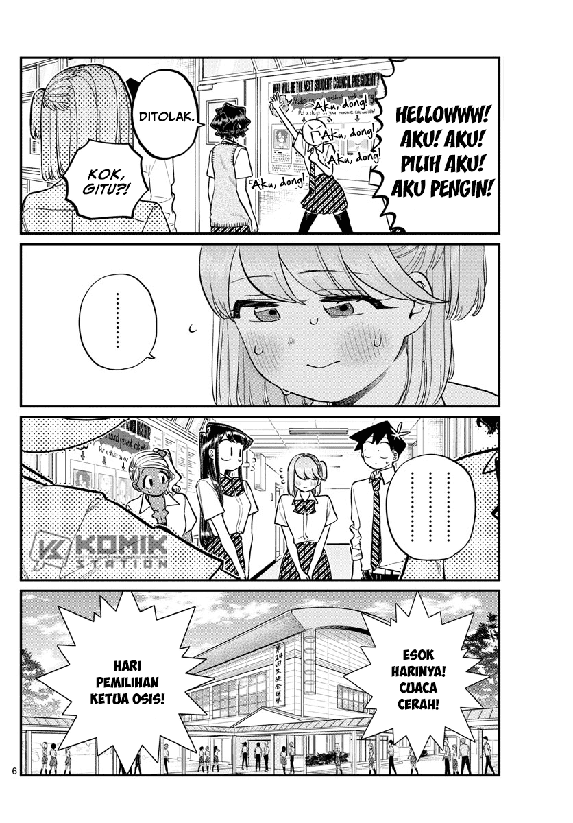 Komi-san wa Komyushou Desu Chapter 202 - halaman 8