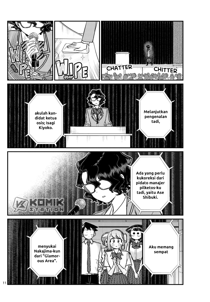 Komi-san wa Komyushou Desu Chapter 203 - halaman 13