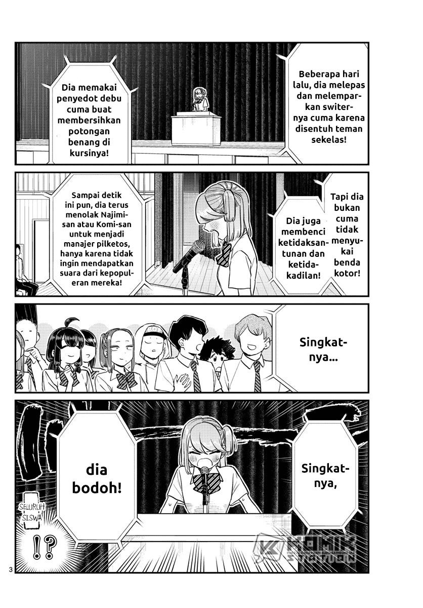Komi-san wa Komyushou Desu Chapter 203 - halaman 4