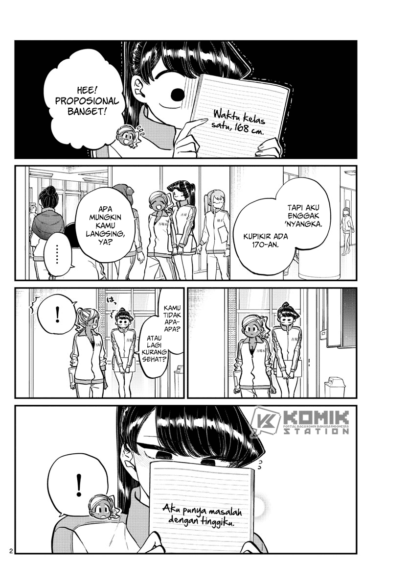 Komi-san wa Komyushou Desu Chapter 204 - halaman 3