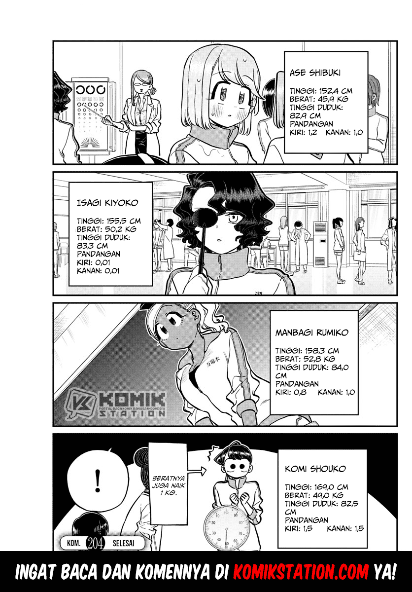 Komi-san wa Komyushou Desu Chapter 204 - halaman 6