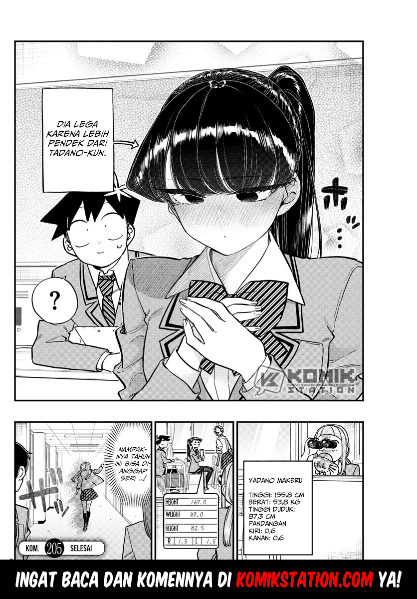 Komi-san wa Komyushou Desu Chapter 205 - halaman 4