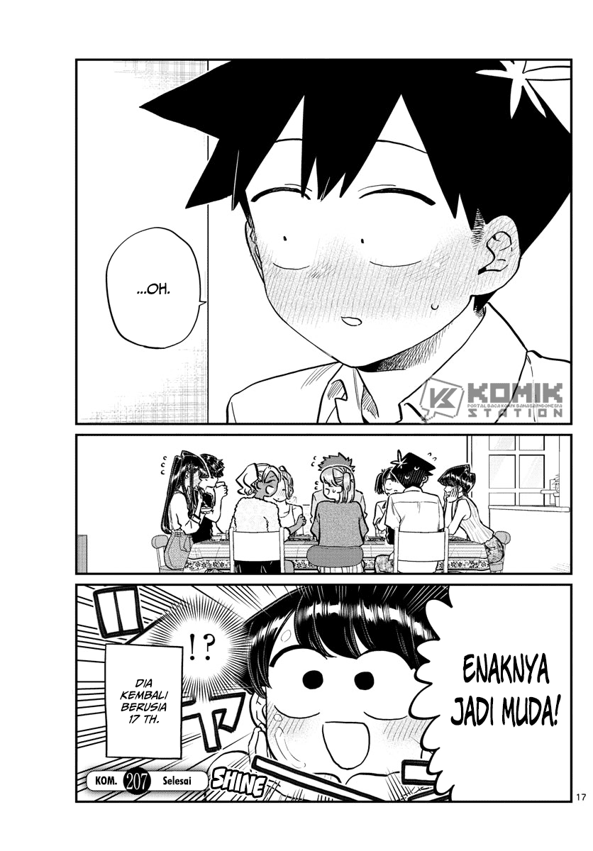 Komi-san wa Komyushou Desu Chapter 207 - halaman 19