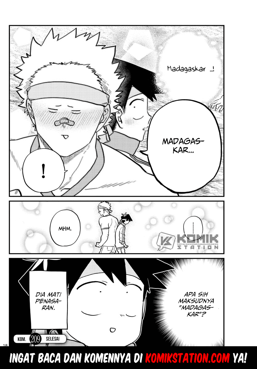 Komi-san wa Komyushou Desu Chapter 209 - halaman 16
